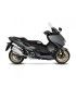 Leovince Yamaha T-Max 560 (2020-23) LV-12 Inox CH - Full System - Endcap Carbon