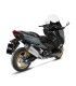 Leovince Yamaha T-Max 560 (2020-23) LV-12 Inox CH - Full System - Endcap Carbon