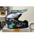 Casco cross Vemar VH Taku Blade viola opaco