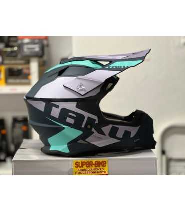 Casco cross Vemar VH Taku Blade viola opaco