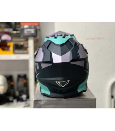 Cross helmet Vemar VH Taku Blade purple matt