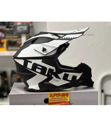 Casco cross Vemar VH Taku Blade bianco