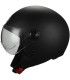 Casque jet BHR 801 noir matt