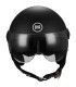 Casco jet BHR 801 nero opaco