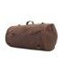 LONGRIDE ROLL BAG WAXED COTTON WIDE. BROWN WAX