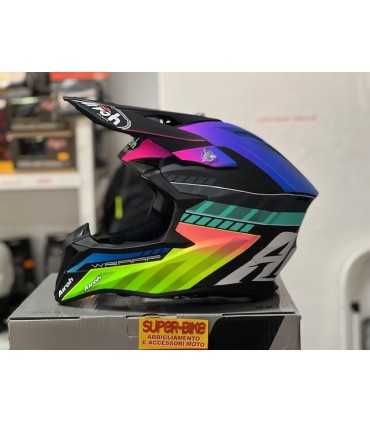 Casco cross Airoh Wraap Prism opaco