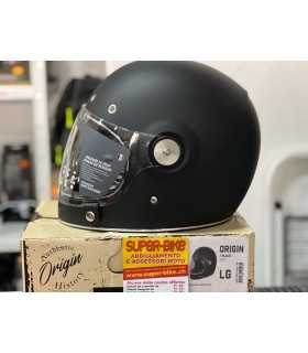 Casco vintage Stormer Glory nero opaco