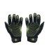 Motorrad handschuhe WCC POR VIDA schwarz gelb