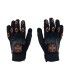 Motorrad handschuhe WCC POR VIDA schwarz orange