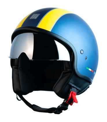 Jet Motocubo Spider blu opaco giallo