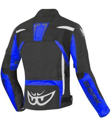 Motorrad damenjacke Berik Bad Eye blau