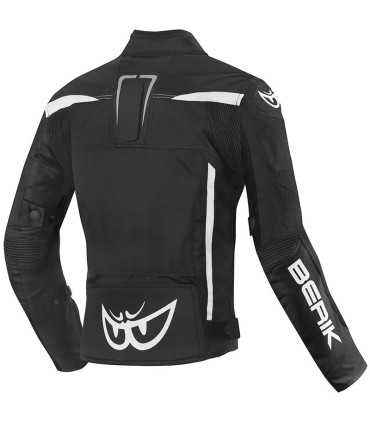 Motorrad damenjacke Berik Bad Eye schwarz