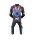 Berik Kangaroo leather suit blue