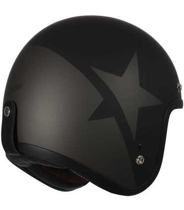 Casco jet Origine Primo Star nero opaco