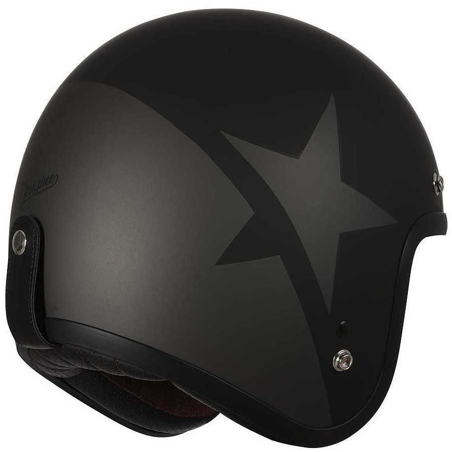 Casco jet Origine Primo Star nero opaco