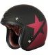 Casco jet Origine Primo Star rosso opaco