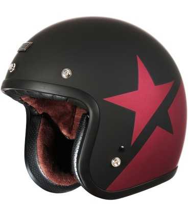 Casque jet Origine Primo rouge matt