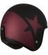 Casco jet Origine Primo Star rosso opaco