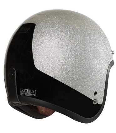 Casco jet Origine Primo Cosmo silver