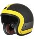 Casco jet Origine Sprint Record nero giallo opaco