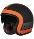 Casco jet Origine Sprint Record nero arancio opaco