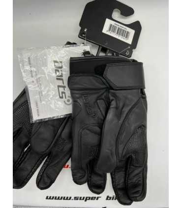 Darts Pride gants en cuir noir