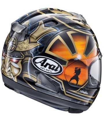 Arai RX-7V EVO Pedrosa Spirit gold