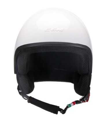 Casque Jet Cgm 104 E Malindi blanc