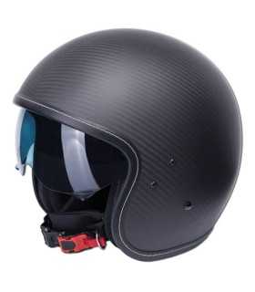 Casque Jet Moto Eleven carbone