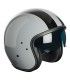 Casque Jet Moto Eleven gris noir