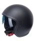 Casque Jet Moto Eleven noir matt