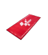 Bike It tapis pour moto (Moto GP) rouge