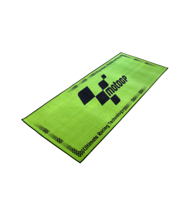 Bike It tapis pour moto (Moto GP) vert