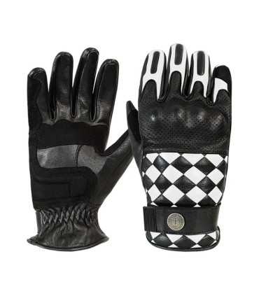 JOHN DOE TRACKER Race gants noir blanc