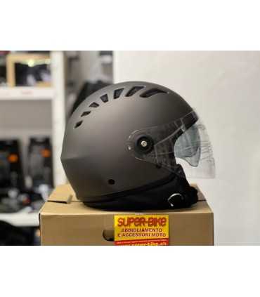 Casco moto jet Tucano Urbano El Top bronzo opaco