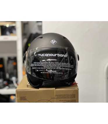 Casco moto jet Tucano Urbano El Top bronzo opaco