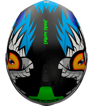 Casco Axxis Draken s Parrot A1