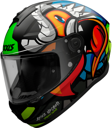 Casco Axxis Draken s Parrot A1