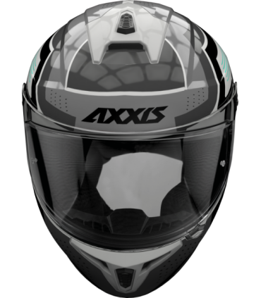 Casco Axxis Draken S Cougar A2 grigio opaco