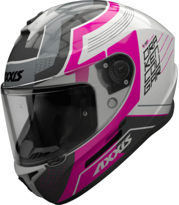 Casco Axxis Draken S Cougar A8 pink opaco