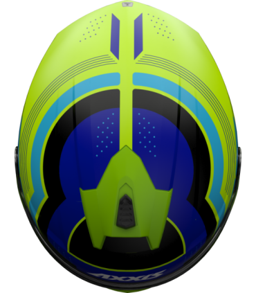 Casco Axxis Draken S Cougar C3 giallo opaco