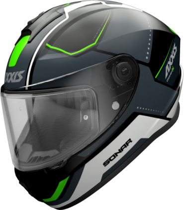 Casco Axxis Draken S Sonar B16 verde