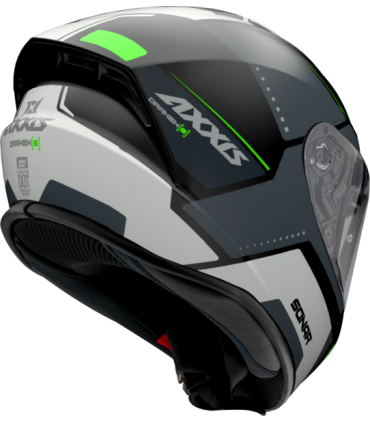 Casco Axxis Draken S Sonar B16 verde