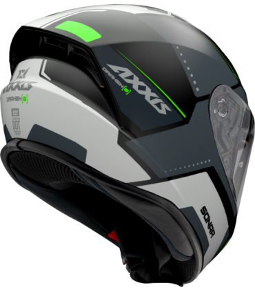 Casque Axxis Draken S Sonar B16 vert