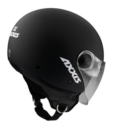 Casco Jet Axxis Square A1 nero opaco