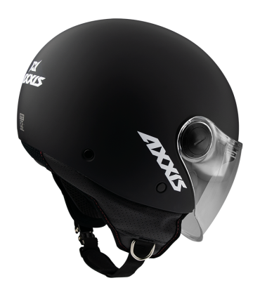 Casco Jet Axxis Square A1 black matt