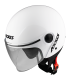 Casco Jet Axxis Square A0 pearl blanc