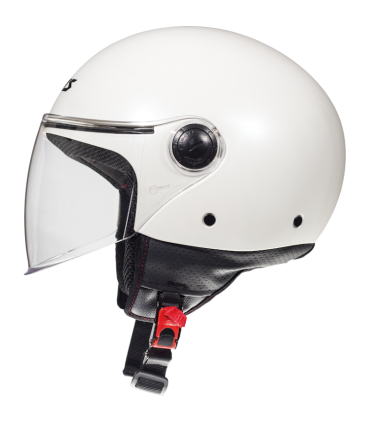 Casco Jet Axxis Square A0 bianco perla