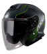 Helm jet Axxis MIrage SV Village B3 gelb matt