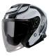 Casque jet Axxis MIrage SV Village A1 nero